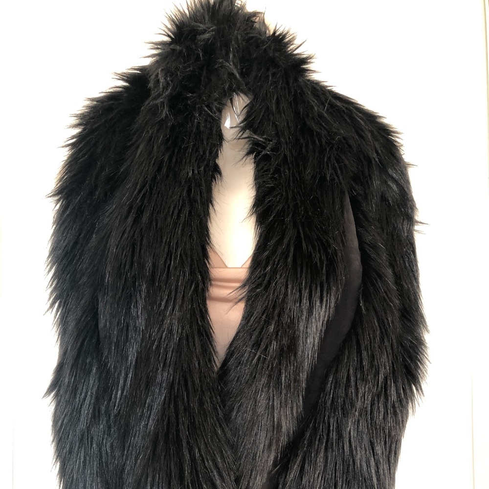 Faux fur scarf